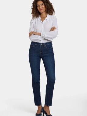 NYDJ Dark Blue Skinny Jeans